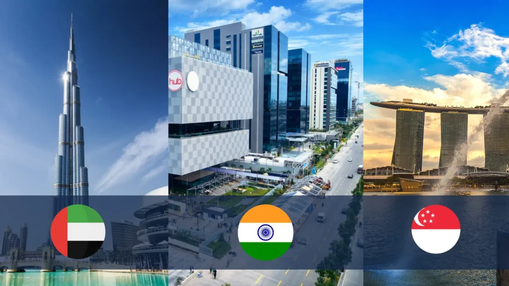 How India, Dubai, and Singapore Are Quietly Building the World’s Next Startup Power Corridor