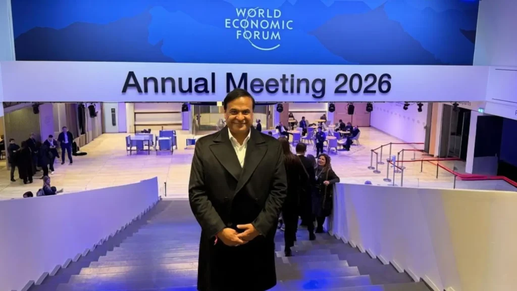 Assam Makes First-Ever Davos Appearance, Eyes INR 1 Lakh Crore Green Energy MoUs