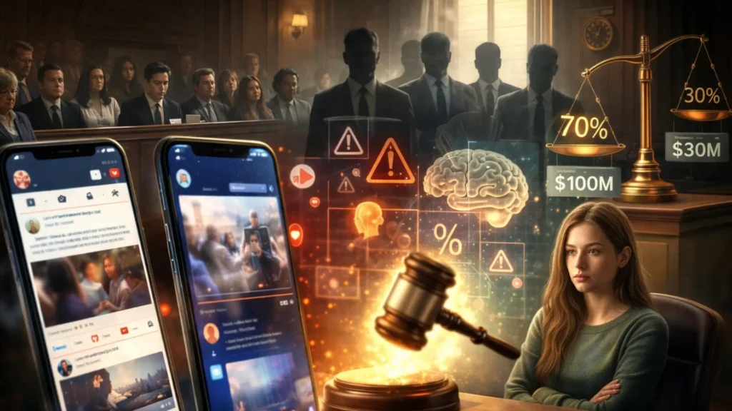 Meta and YouTube Found Negligent in Social Media Addiction Lawsuit