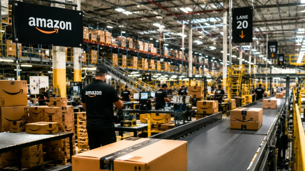Amazon job listing in Hyderabad sparks online backlash over 12‑hour standing requirement