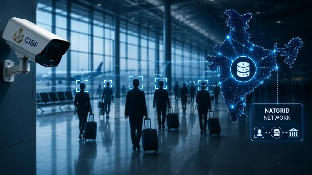 CISF Proposes NATGRID-Linked Facial Recognition Network for Airports