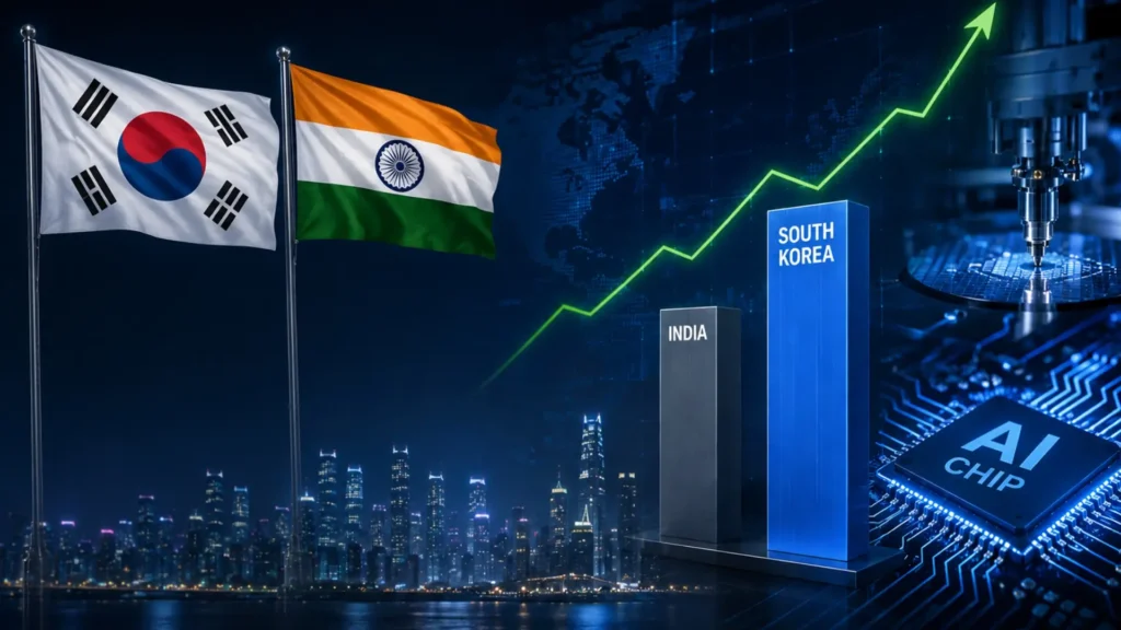 South Korea Surpasses India as World’s Sixth-Largest Stock Market, Driven by AI Chip Rally
