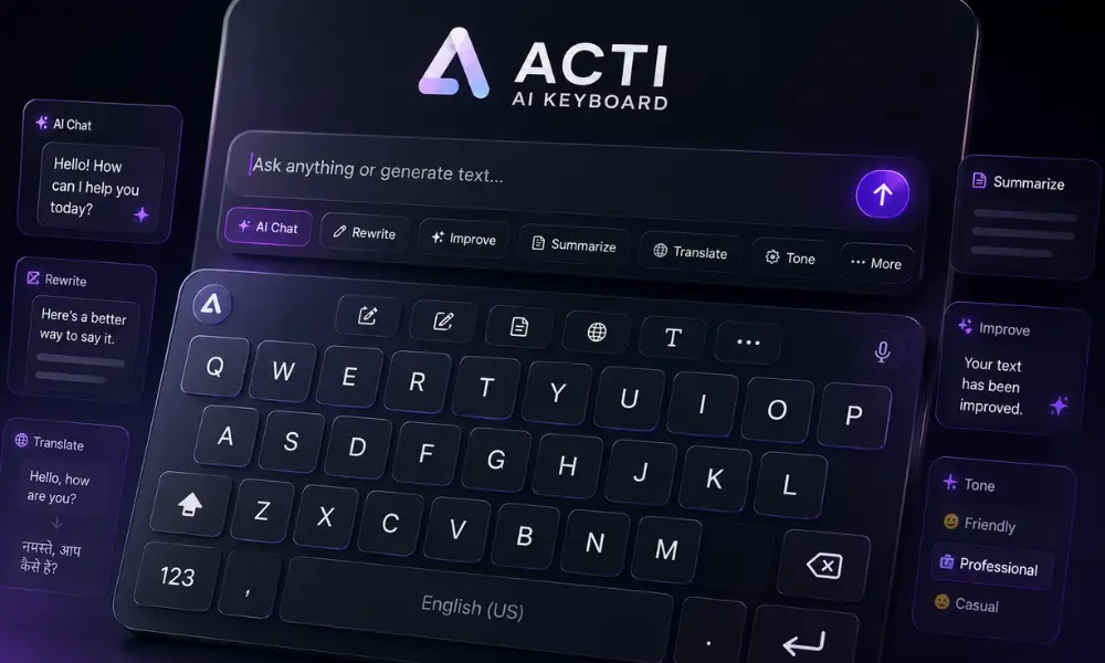 Singapore-based startup Acti raises US$5.3 million to build an AI-powered “agentic keyboard”