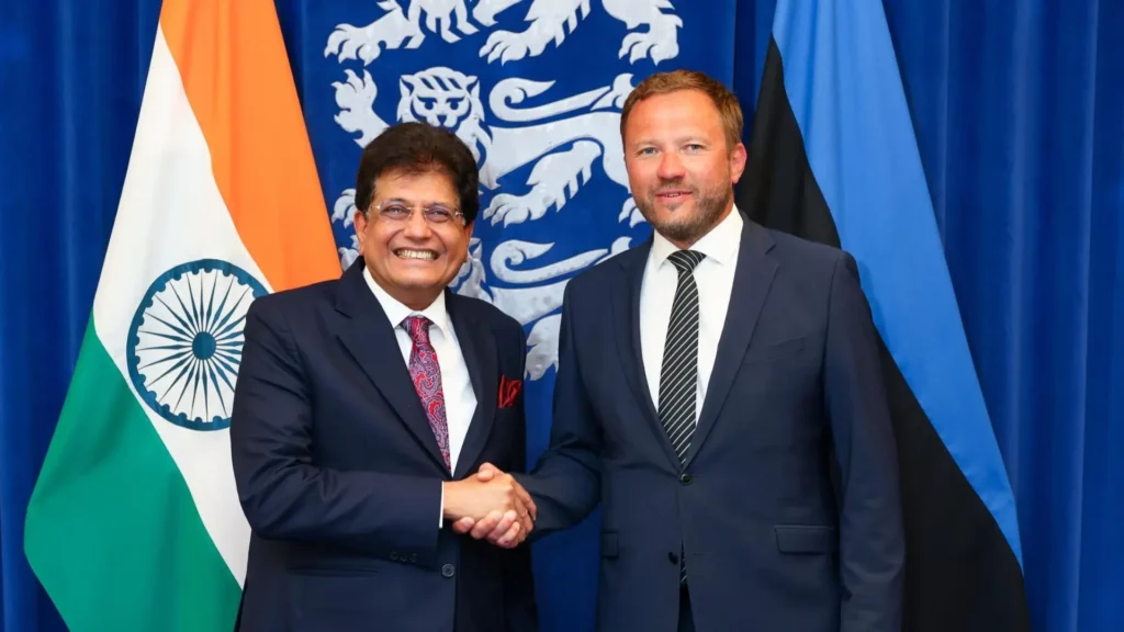 Piyush Goyal Calls for Stronger India-Estonia Trade and Technology Partnership at Tallinn Business Forum
